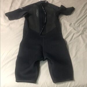 O'Neill Mens Black One Piece Neoprene Reactor Wetsuit